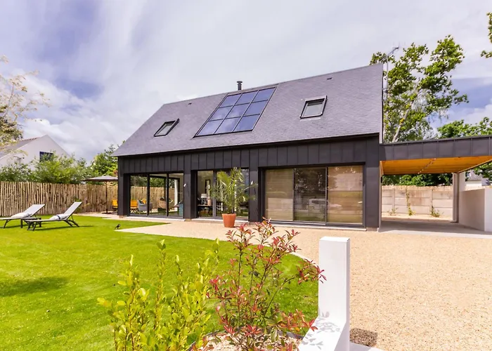 Maison Moderne Et Lumineuse A 900m De La Plage, Jardin Prive, Terrasse, Barbecue Et 2 Velos Adultes Inclus. - Fr-1-306-1204 펜션