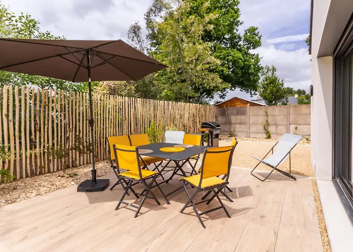 Maison Moderne Et Lumineuse A 900m De La Plage, Jardin Prive, Terrasse, Barbecue Et 2 Velos Adultes Inclus. - Fr-1-306-1204 펜션 Mesquer