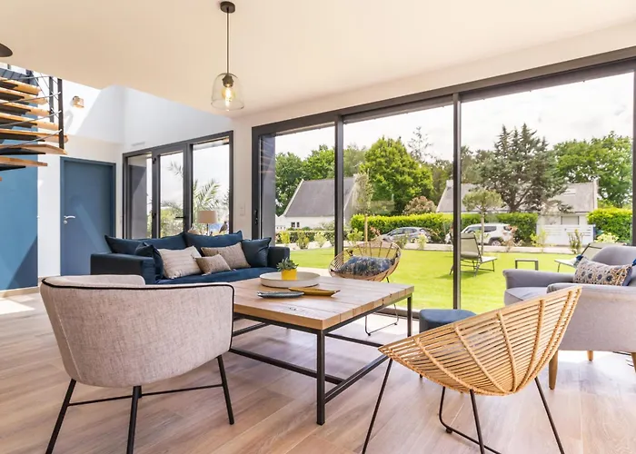 Maison Moderne Et Lumineuse A 900m De La Plage, Jardin Prive, Terrasse, Barbecue Et 2 Velos Adultes Inclus. - Fr-1-306-1204 Mesquer